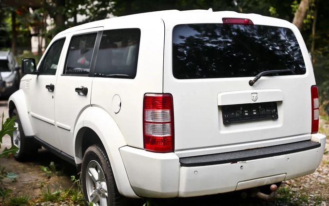 Dodge Nitro cena 8900 przebieg: 269100, rok produkcji 2007 z Węgorzewo małe 232